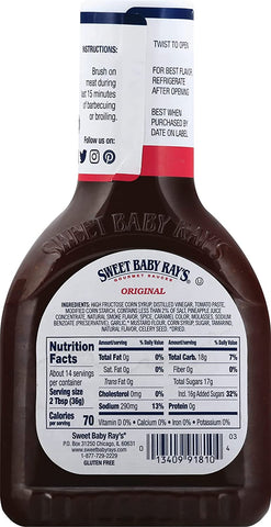 Image of Sweet Baby Rays Sauce Bbq PACK OF 3