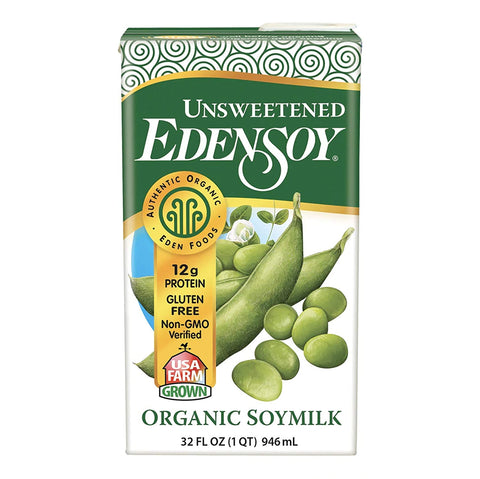 Image of Eden Foods Organic Unsweetened Edensoy (6x32 oz.)