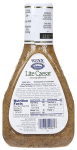 Ken's Light Caesar Dressing, 16 Ounce, 2 pk