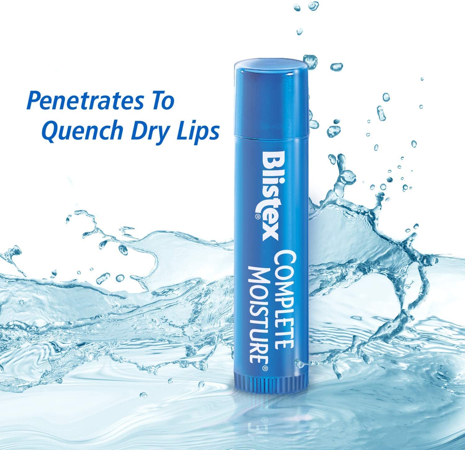 Blistex Complete Moisture Lip Balm, 0.15 oz. stick, Pack of 12