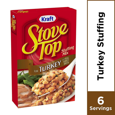 Image of Stove Top Stuffing Mix, Turkey, 6 Ounce (Pack of 2)