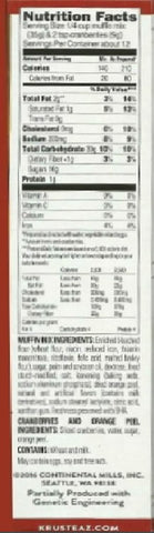 Image of Krusteaz Supreme Muffin Mix Cranberry Orange 18.6 oz ( 2 PACK)