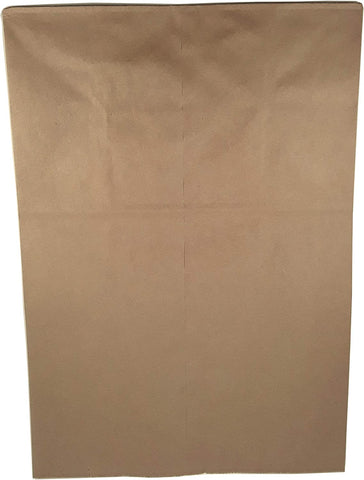 Image of Duro Heavy Duty Kraft Brown Paper Barrel Sack Bag, 57 Lbs Basis Weight, 12 x 7 x 17, 50 Ct/Pack, 50 Pack