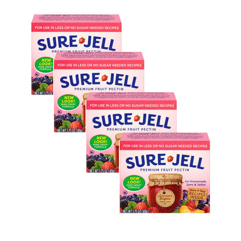 Image of Kraft Sure Jell Light Premium Fruit Pectin 1.75oz (4 Pack)