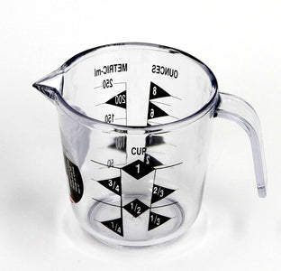 Chef Craft 1-Cup Measuring Cup, Clear