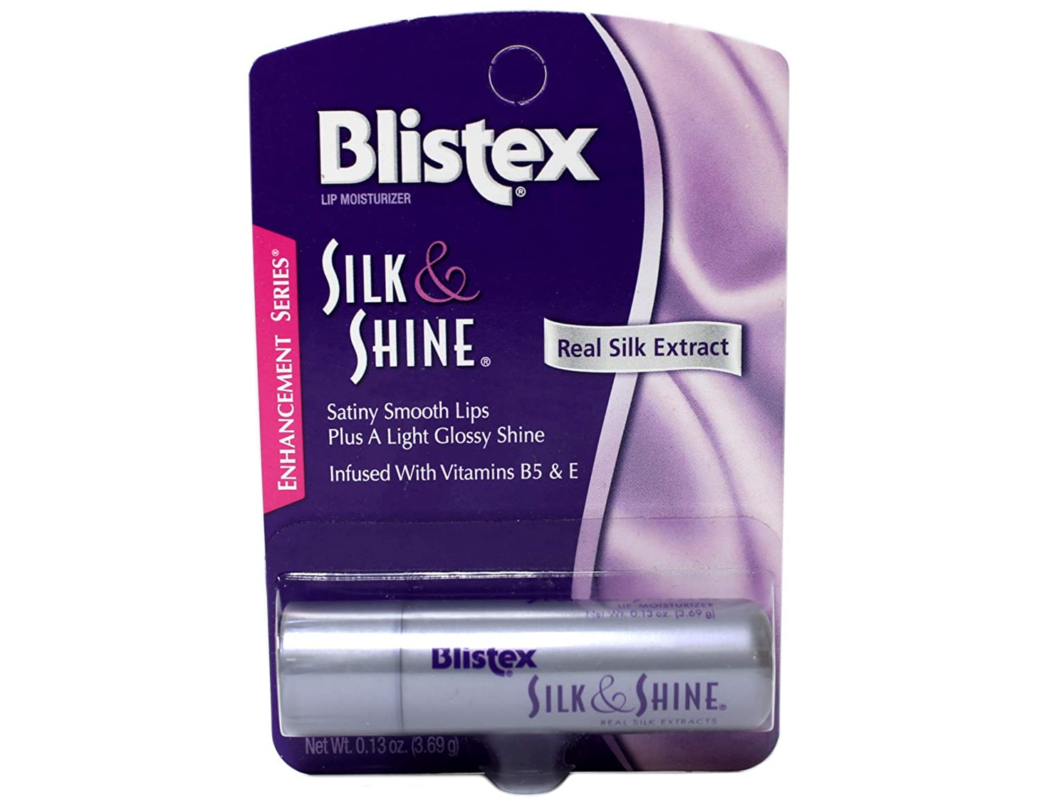 Blistex Silk & Shine Lip Moisturizer 0.13 oz Pack of 2