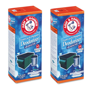 Arm & Hammer 84116 42.6 oz Trash and Dumpster Deodorizer Can (2 PACK)