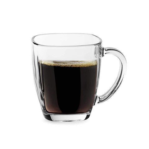 Image of Libbey Tempo Square Glass 14-Ounce Mug