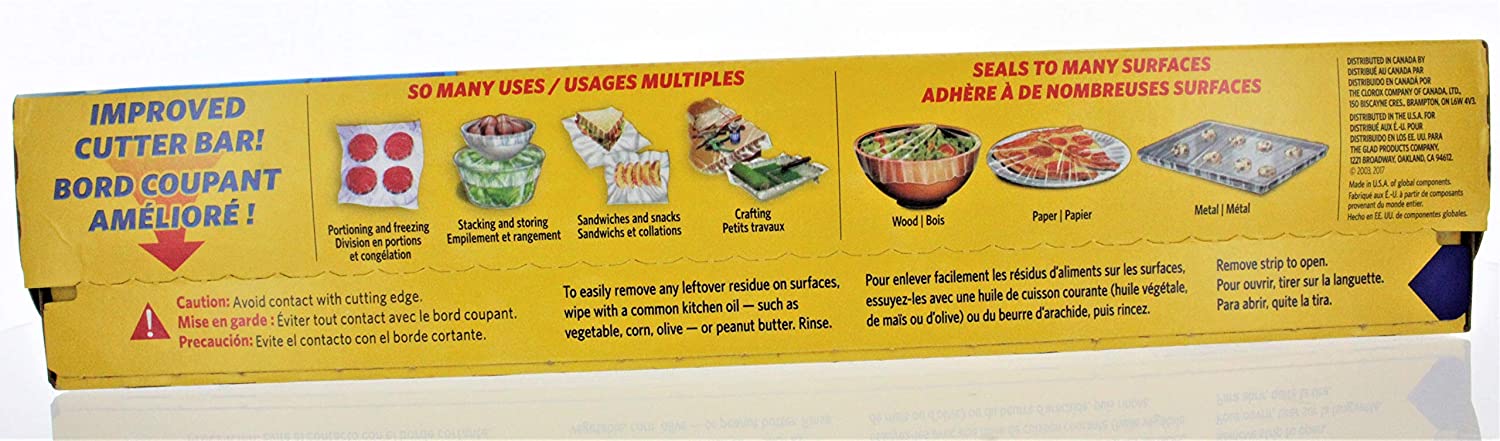 Glad Press'n Seal Plastic Food Wrap