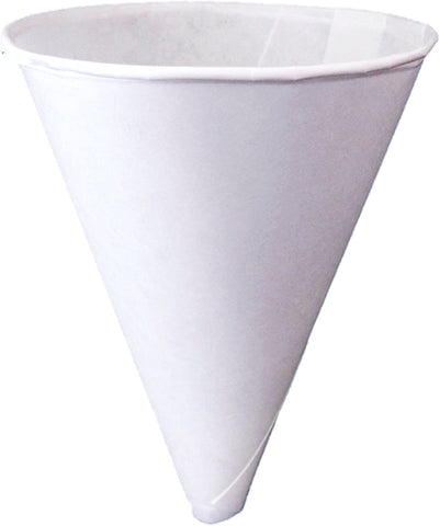 Image of Konie Funnel Cups - 10.0KRF Recyclable Paper Cone Funnel, 10 oz Disposable {Tazas de cono de embudo}