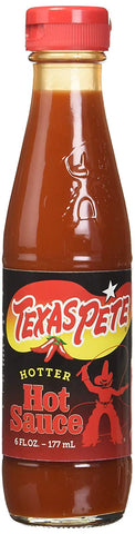 Image of Texas Pete Hotter Hot Sauce, 6 Ounce (4 Bottles)