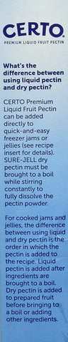 Image of Sure-Jell Certo Premium Liquid Fruit Pectin Value Pack, 2 Boxes, 4 Pouches