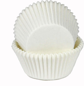 Chef Craft Parchment Paper Cupcake Liners, White (100-Pack)