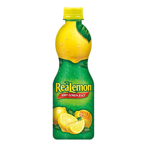 ReaLemon 100% Lemon Juice, 8 Fluid Ounce Bottle