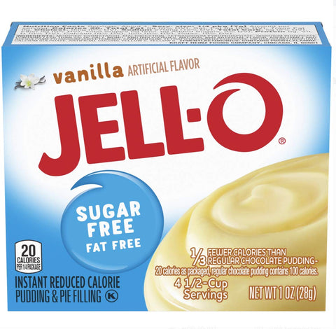 Image of Jell-O Vanilla Sugar-free Instant Pudding & Pie Filling (3-pack)