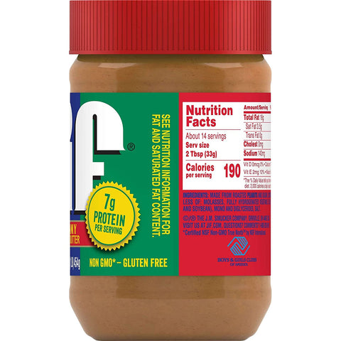 Image of JIF Creamy Peanut Butter 16 oz. 2 Pack