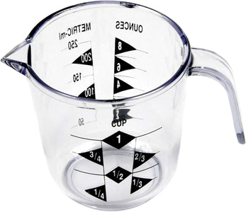 Chef Craft 1-Cup Measuring Cup, Clear