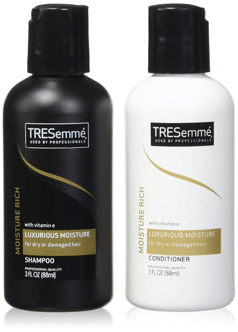Image of TRESemme Moisture Rich Shampoo & Conditioner, 3 Fl. Oz. Travel Size (1 Duo set)