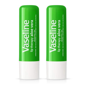 Vaseline Lip Therapy Stick with Petroleum Jelly - 2 Pack (Aloe Vera)