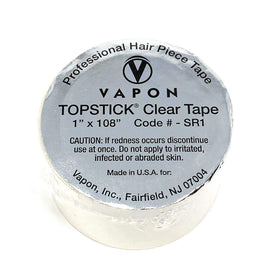 Double Sided Medical Grade Adhesive Tape Roll, 1 Inches x 108 Inches-Clear