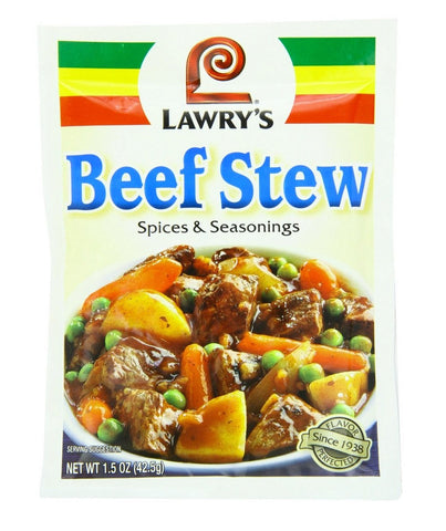 Image of Lawrys Beef Stew Seasoning Mix Packet 3 Pack