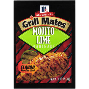 McCormick Mojito Lime Grill Mates Marinade Mix 1.06 oz