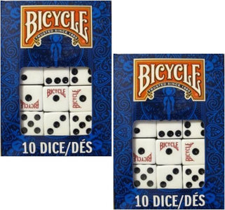 Bicycle Dice 10 Die Package (2-Pack)