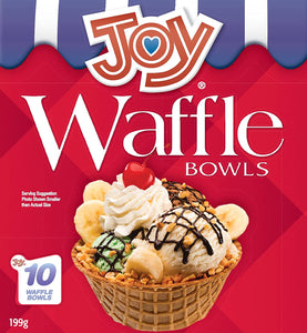 Joy Cone Waffle Bowls