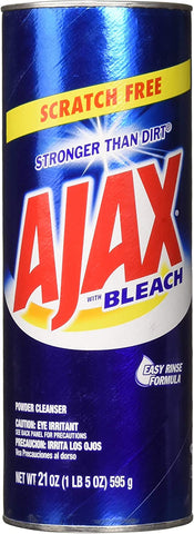 Image of Ajax Powder Cleanser with Bleach, 21oz (595g) Pack of 2