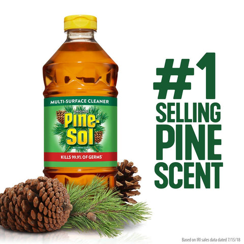 Image of Pine-Sol All Purpose Cleaner, Original Pine, 40 Ounce Bottles (Pack of 2) (Packaging May Vary)