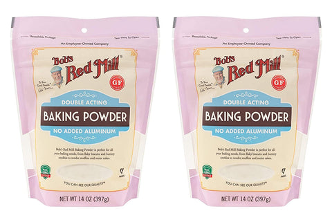 Image of Bob's Red Mill Baking Powder, 14 Ounce (Pack of 2)