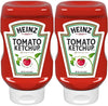 Heinz, Tomato Ketchup, 14oz Squeeze Bottle (Pack of 2)