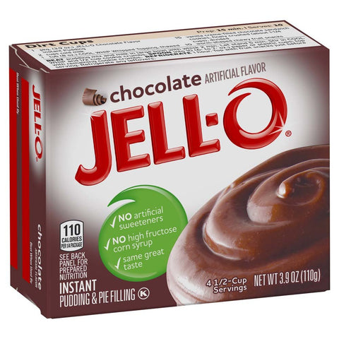 Image of JELLO Instant Chocolate Pudding Mix (3.9oz Boxes, Pack of 6)