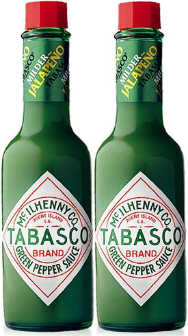 Tabasco Milder Green Pepper Sauce, 5 Ounce (2 pack)