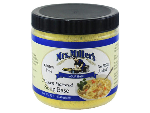 Image of Mrs Millers Homestyle Chicken Soup Base 2 Jars / Gluten Free - No MSG