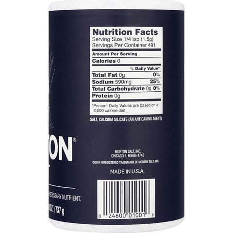 Image of Morton Salt Regular Salt - 26 oz