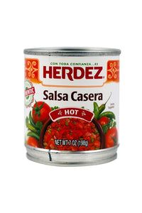 Herdez Salsa Casera (3 pack) 7 Oz. Cans for a total of 21 oz.