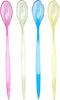 Chef Craft Set of 8 Iced Tea, Cocktail and Milkshakes Spoons, Silver