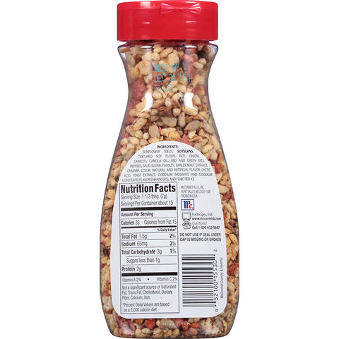 Image of McCormick Salad Toppins, Crunchy & Flavorful, 3.75 oz (2 Pack)
