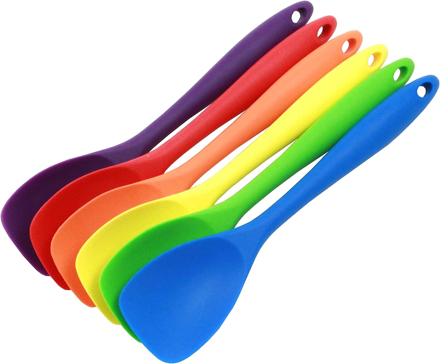 Chef Craft Premium Orange Silicone Spoon Spatula 11.5-Inches Long