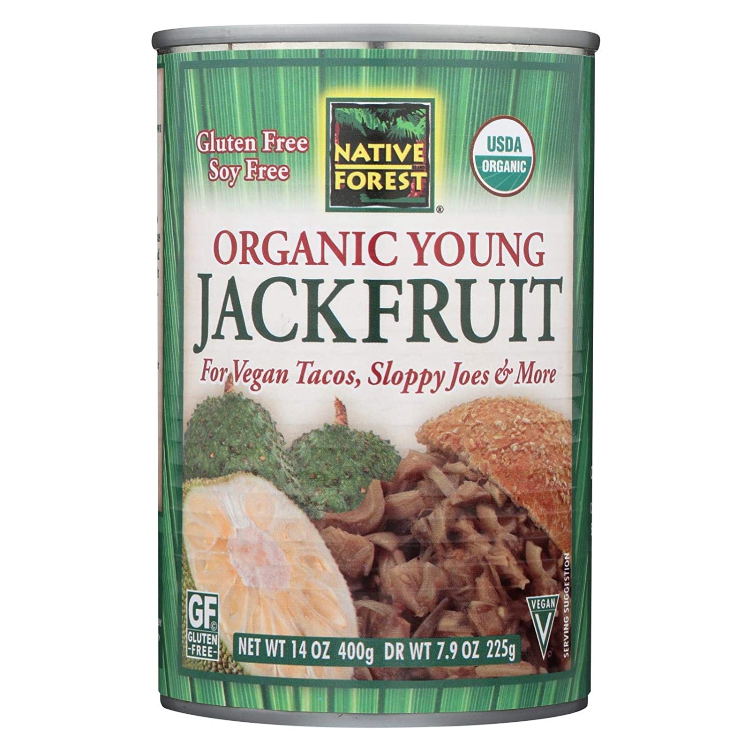 Native Forest Organic Young Jackfruit 14 Ounce -  Pack of 6
