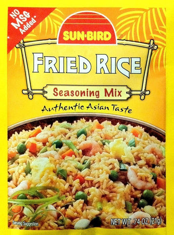 Image of Sunbird Fried Rice Mix, 0.75 Ounce, (Pack of 6)