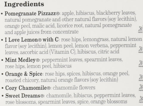 Image of Bigelow Assorted Herb Tea 6 Varieties 18 Bags (Pack of 2)