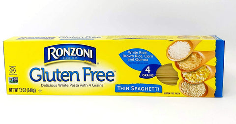 Image of Ronzoni Gluten Free Thin Spaghetti 12 oz (Pack of 4)