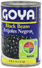 Goya Black Beans - Frijoles Negros 15.5 Oz Pack of 6