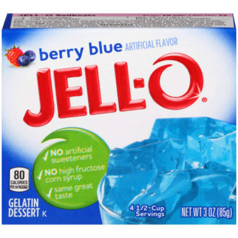 Image of JELL-O Jello Gelatin Dessert 3 Ounce Boxes Pack of 4