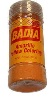 Badia Yellow Coloring Bottle, 1.75oz  ( 3 Packs)