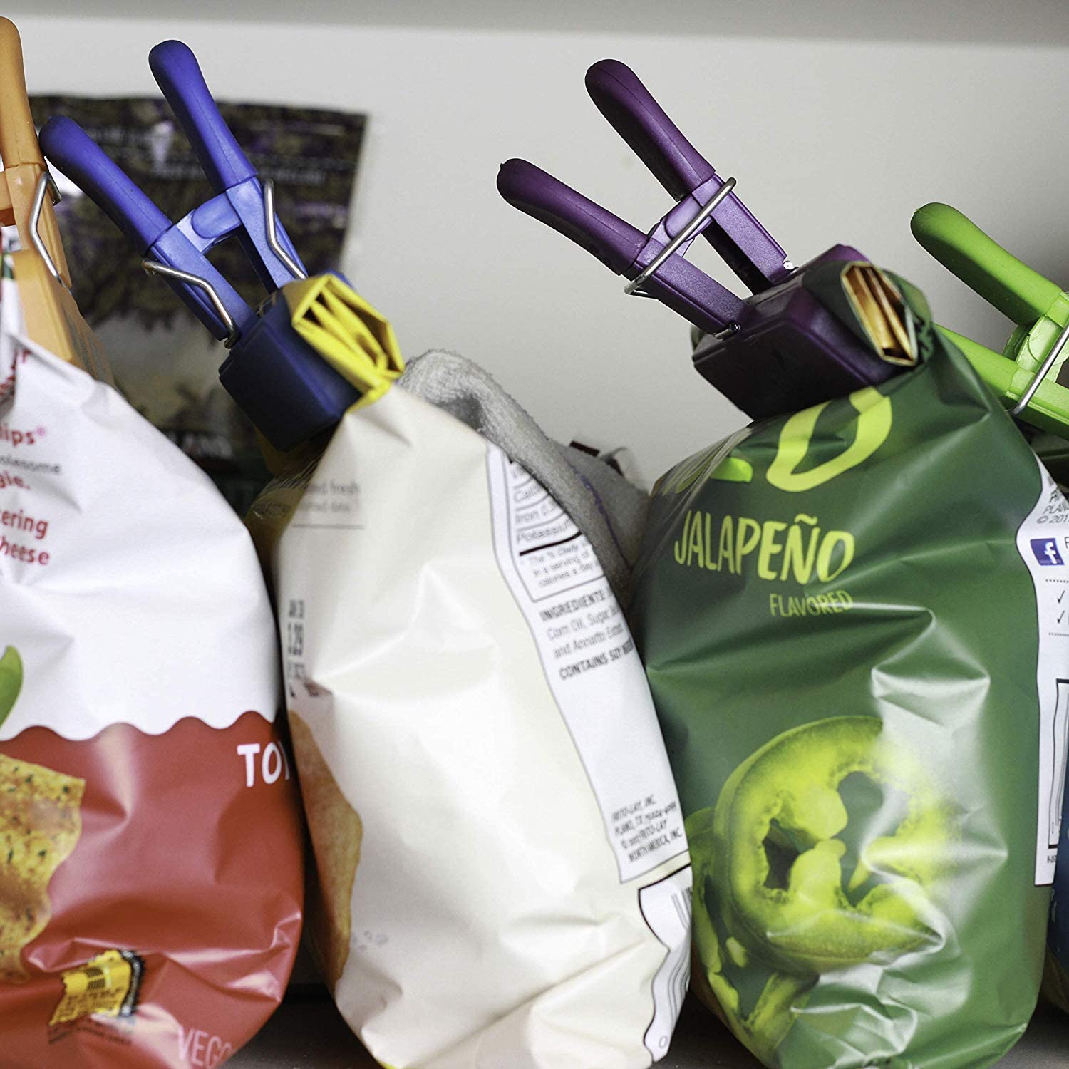 Chef Craft Large Chip Clip Set, Pack of 8