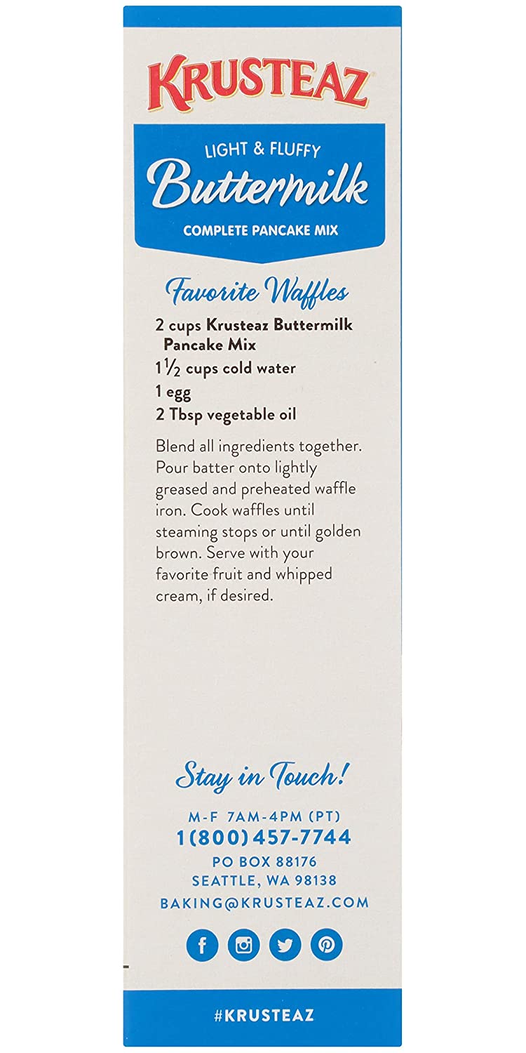 Krusteaz Light & Fluffy Complete Buttermilk Pancake Mix