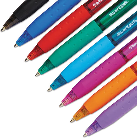 Paper Mate 1945926 Inkjoy 300 RT Retractable Ballpoint Pen, 1mm, Assorted, 24/Pack